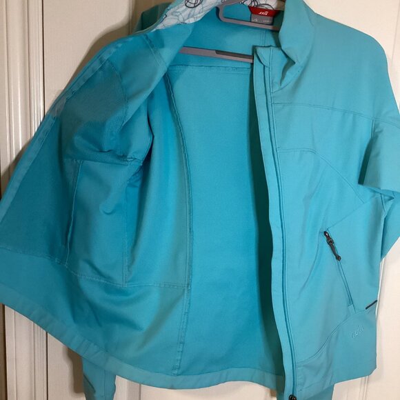 Avia Women's Jacket Size L Lightweight Waterproof Soft Shell Pockets - Picture 4 of 10